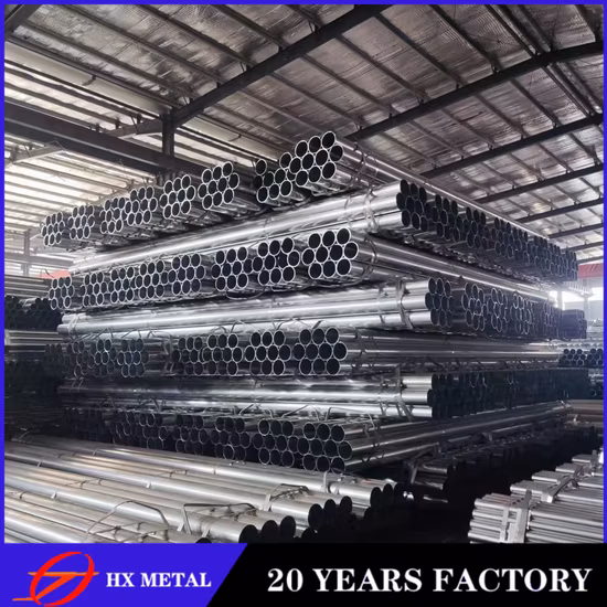 足場パイプ耐荷重溶融亜鉛メッキ鋼管